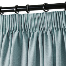 Ainslie Linen-Look Blockout Multi Header Curtains (Set of 2)